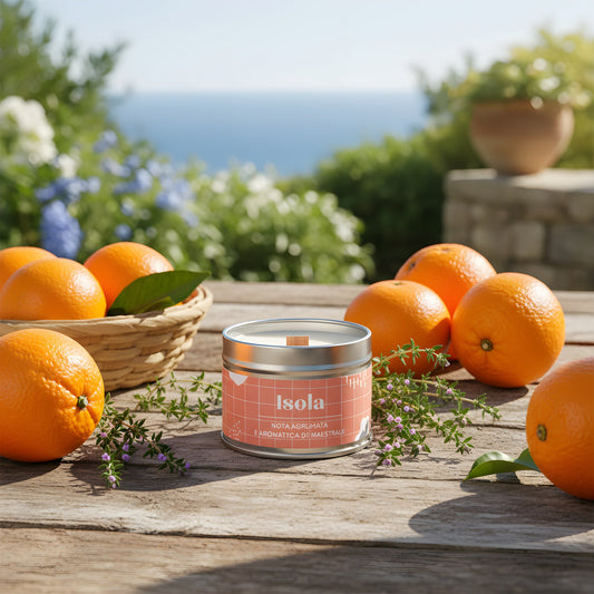 Candela Isola | bergamotto, timo e ulivo