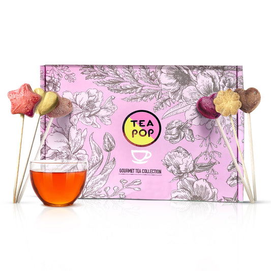 Set regalo Tea-Pop in elegante scatola con 18 deliziosi Tea-Pop