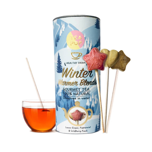 Nuovi bastoncini Winter Warmer Tea-Pop, 6 miscele deliziose