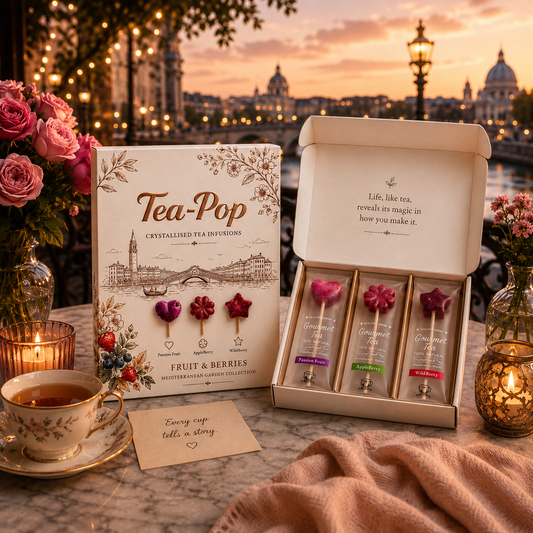 Scatola regalo tè European Café – Infusi di frutta (6 stick)