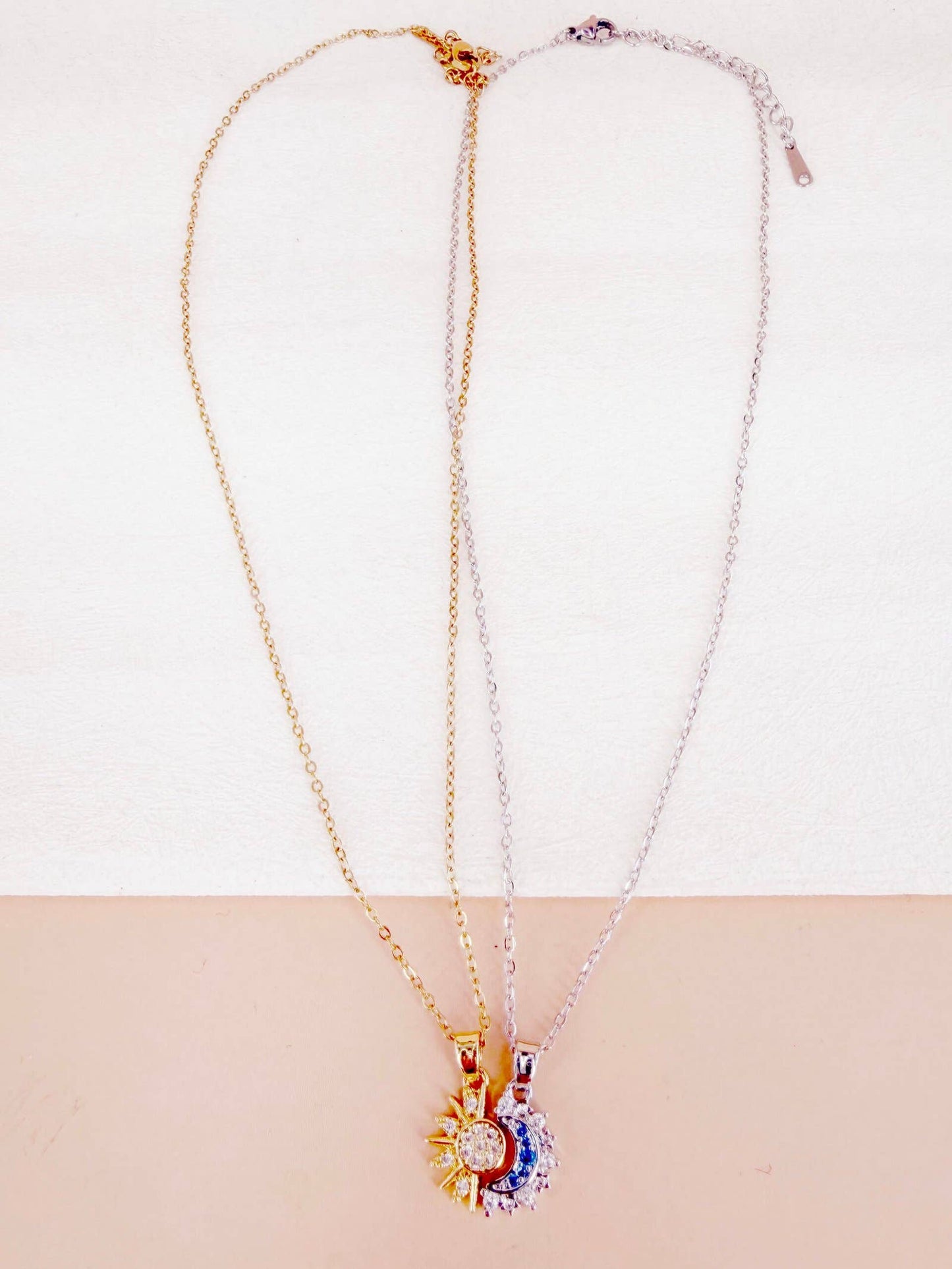 Collana doppia ciondolo coppia amicizia Afrodite