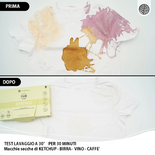 Detersivo Lavatrice in Fogli Primavera