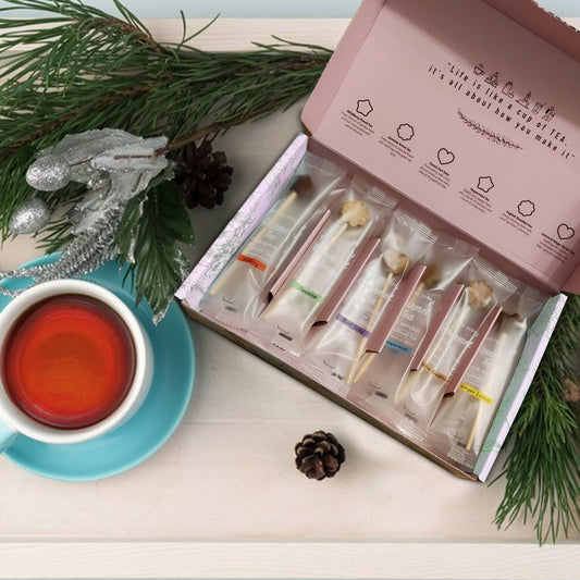 Set regalo Tea-Pop in elegante scatola con 18 deliziosi Tea-Pop