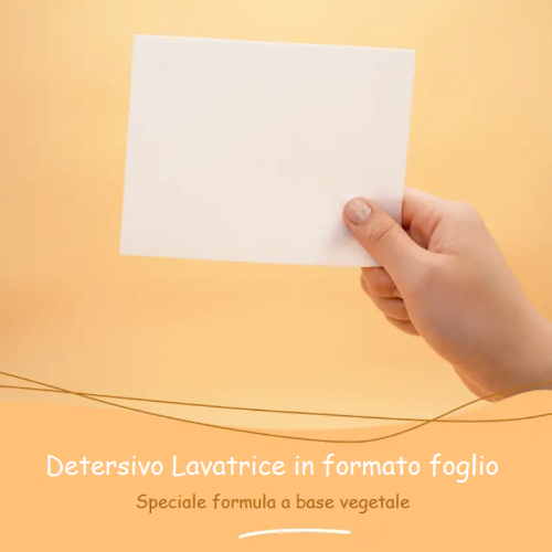 Detersivo Lavatrice in Fogli Primavera