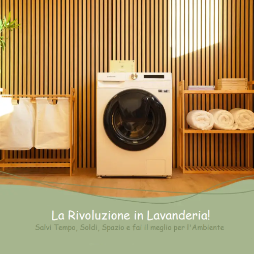 Detersivo Lavatrice in Fogli Primavera