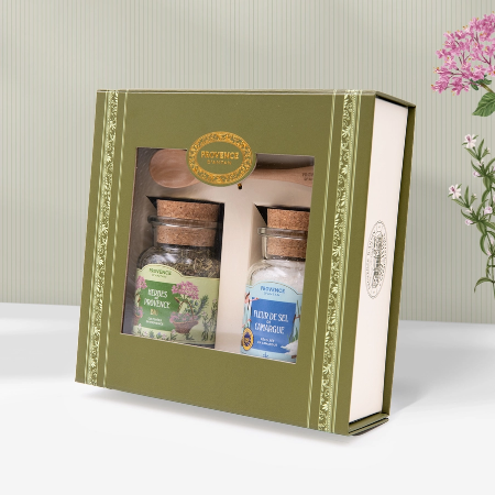 Cofanetto Erbe di Provenza Bio & Fior di sale della Camargue