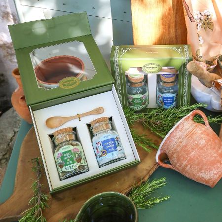 Cofanetto Erbe di Provenza Bio & Fior di sale della Camargue