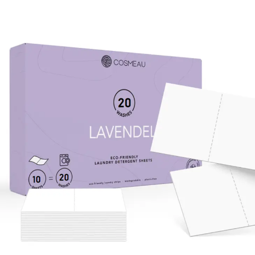 Detersivo Lavatrice in Fogli Lavanda