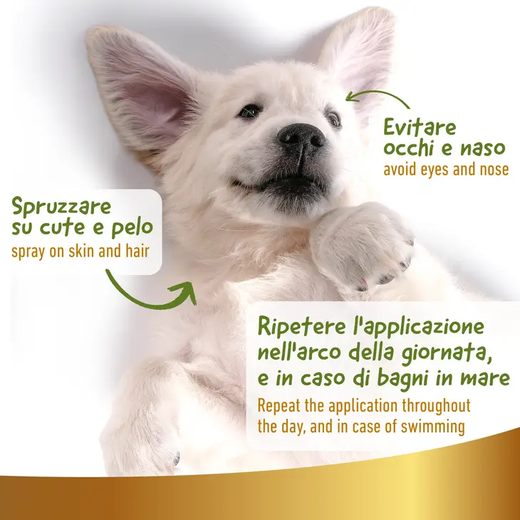 Protezione Solare Cute e Mantello 100% naturale