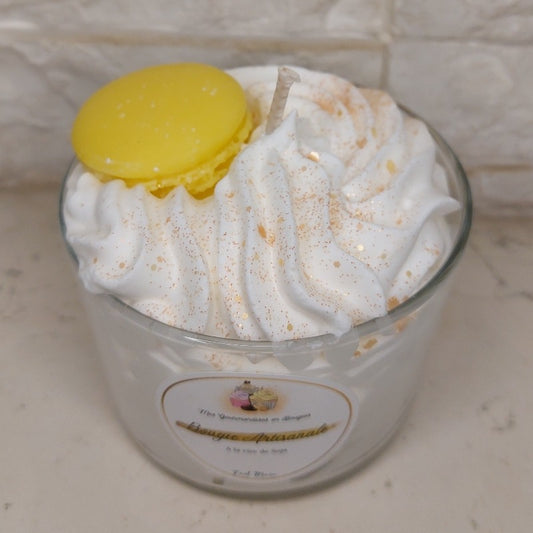Candela Gourmet Macaron alla Vaniglia