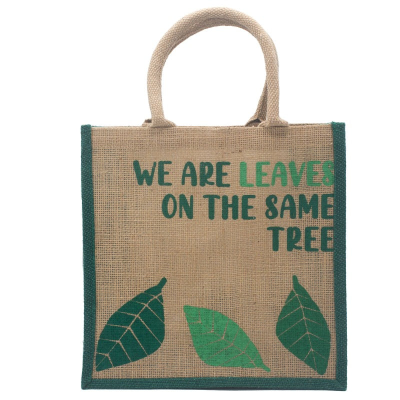 Borsa in Iuta Leaves
