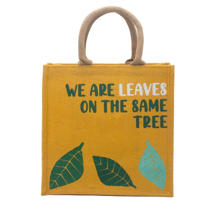 Borsa in Iuta Leaves