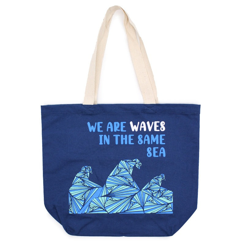 Borsa in Cotone Waves