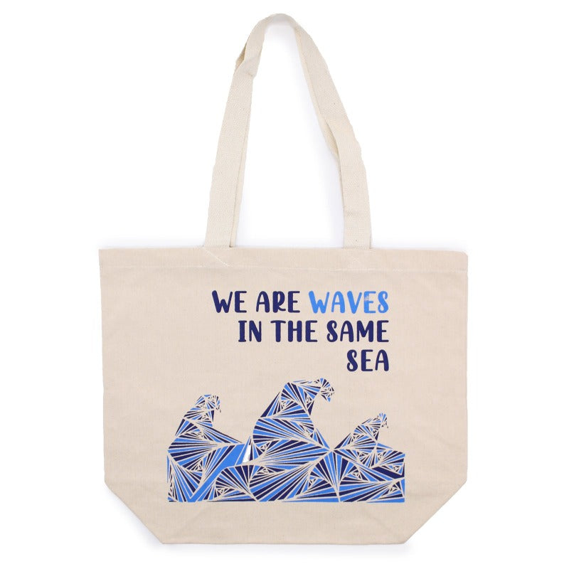 Borsa in Cotone Waves