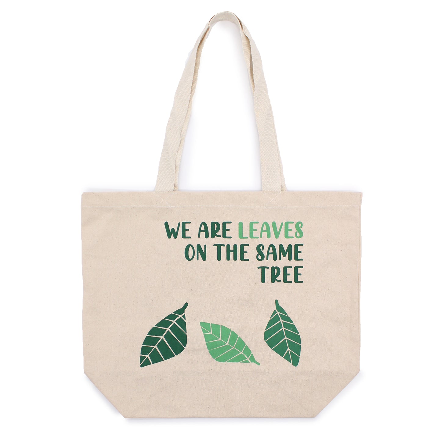 Borsa in Cotone Leaves