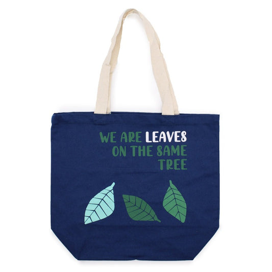 Borsa in Cotone Leaves