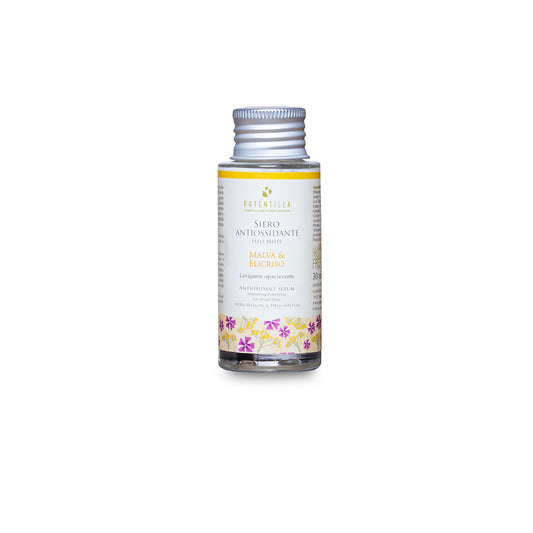 Siero Viso per Pelli Miste Malva ed Elicriso