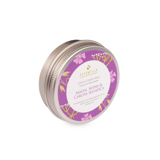 Crema Corpo-Mani Avena, Malva e Carota Selvatica
