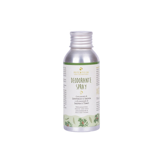 Deodorante Spray Lentisco e Salvia
