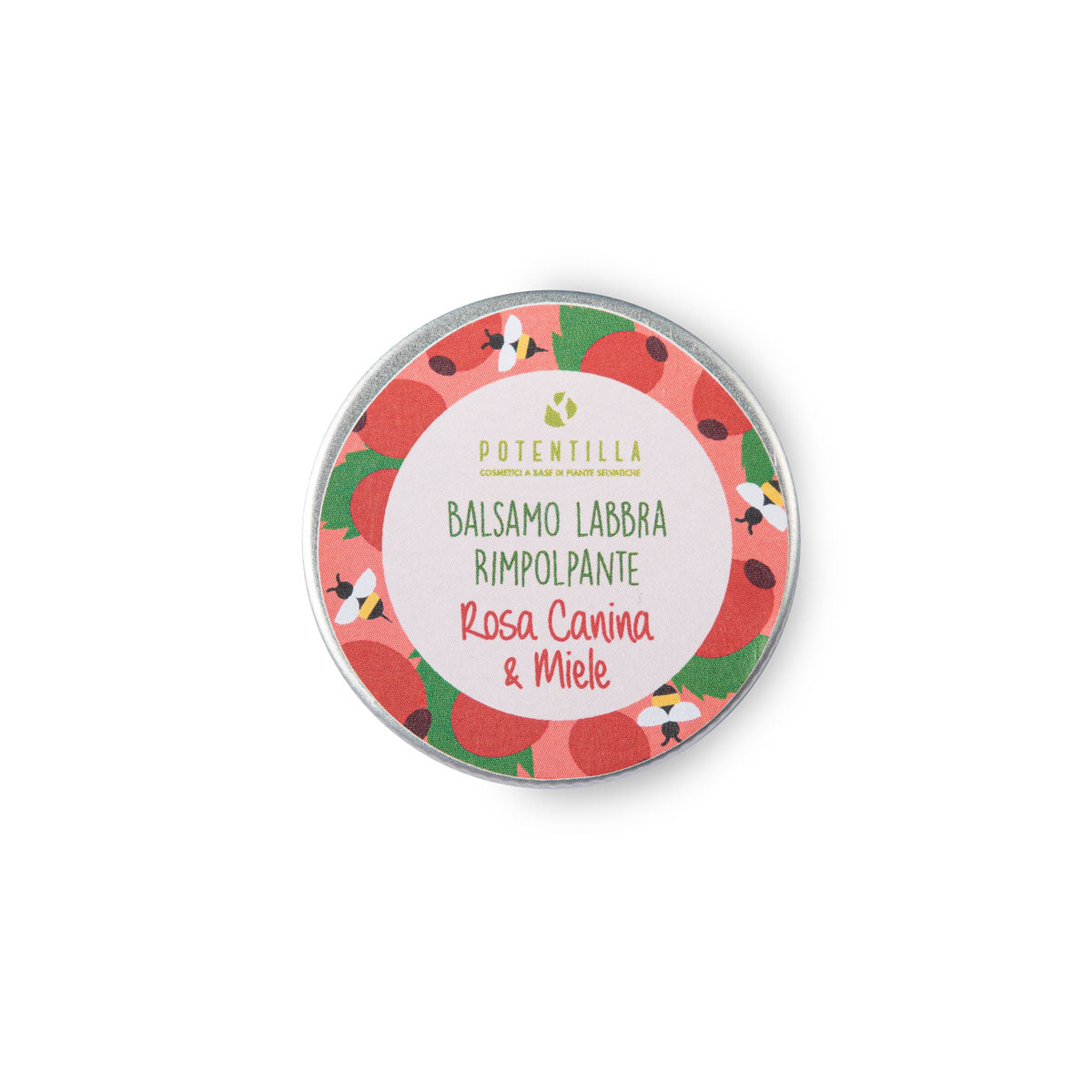 Balsamo Labbra Rimpolpante alla Rosa Canina e Miele