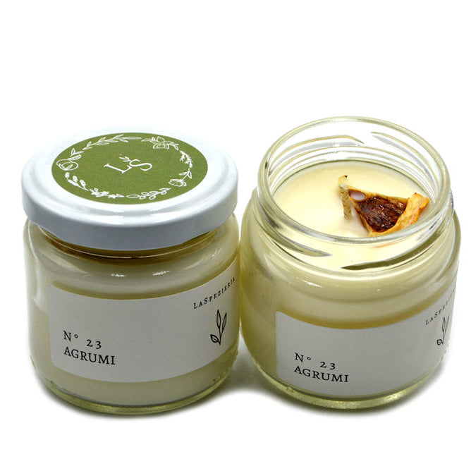 Candela Naturale in Vasetto N.23 Agrumi