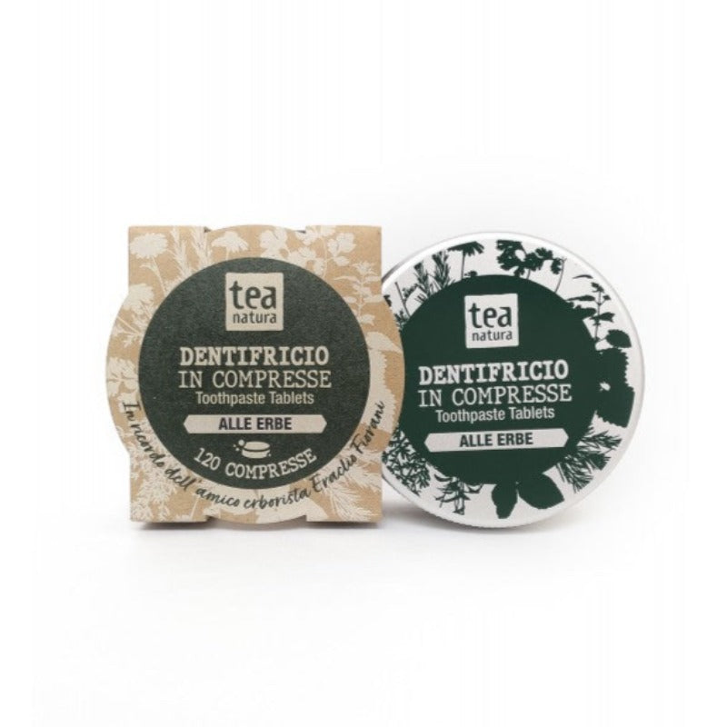 Dentifricio in Compresse alle Erbe