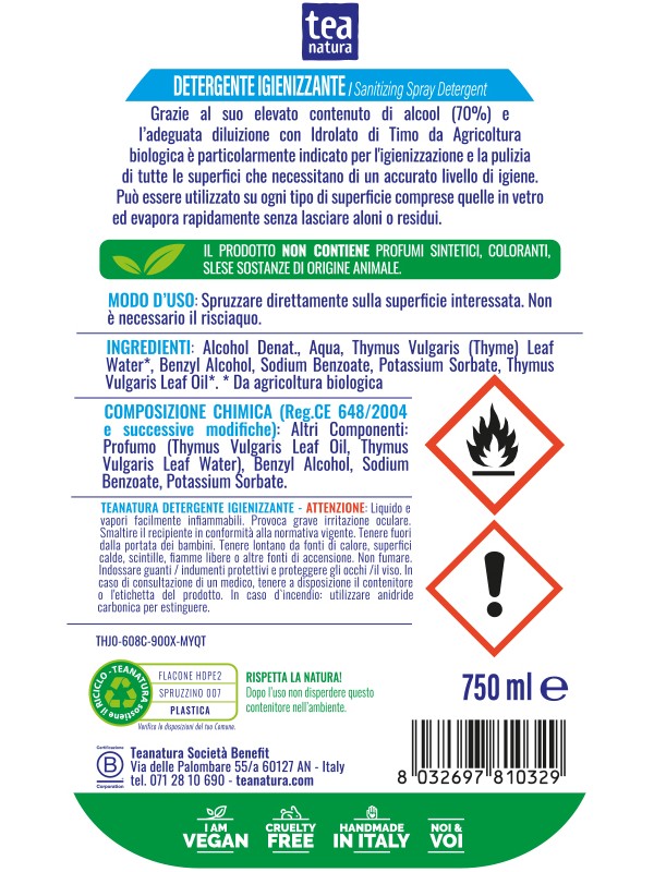 Detergente Igienizzante