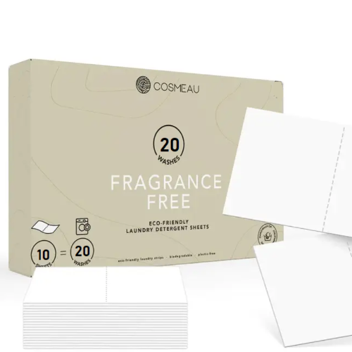 Detersivo Lavatrice in Fogli Senza Profumo