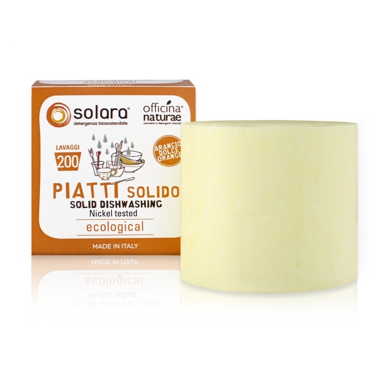 detersivo Piatti Solido Arancio Dolce Solara
