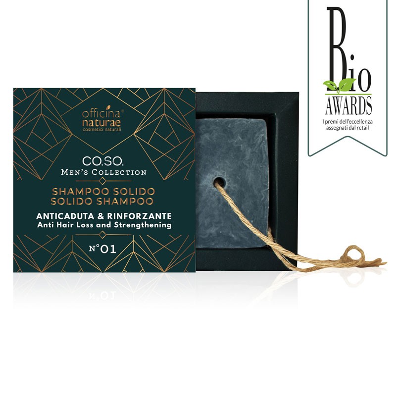 Shampoo Solido Uomo Anticaduta Rinforzante N.01