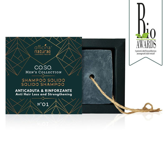 Shampoo Solido Uomo Anticaduta Rinforzante N.01