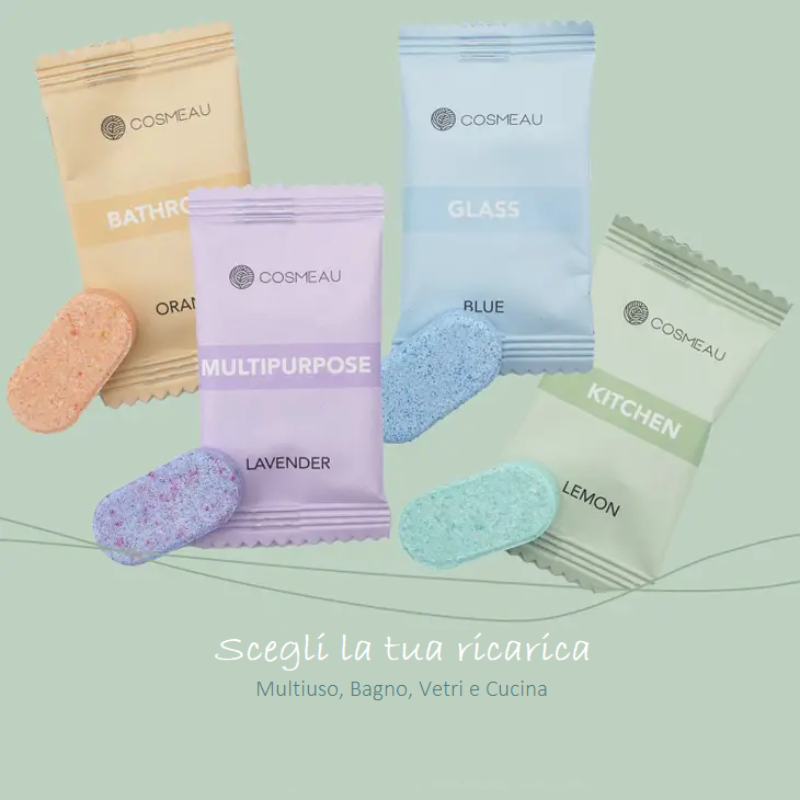 Pastiglie Detergente Bagno