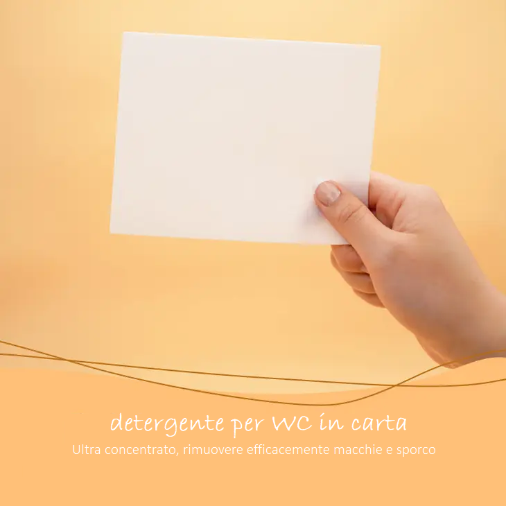 Detergente WC in Fogli