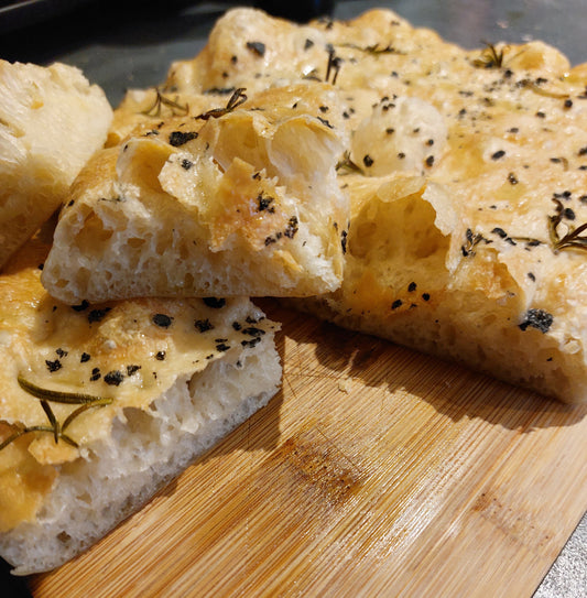 Una Focaccia da leccarsi... le dita!!!