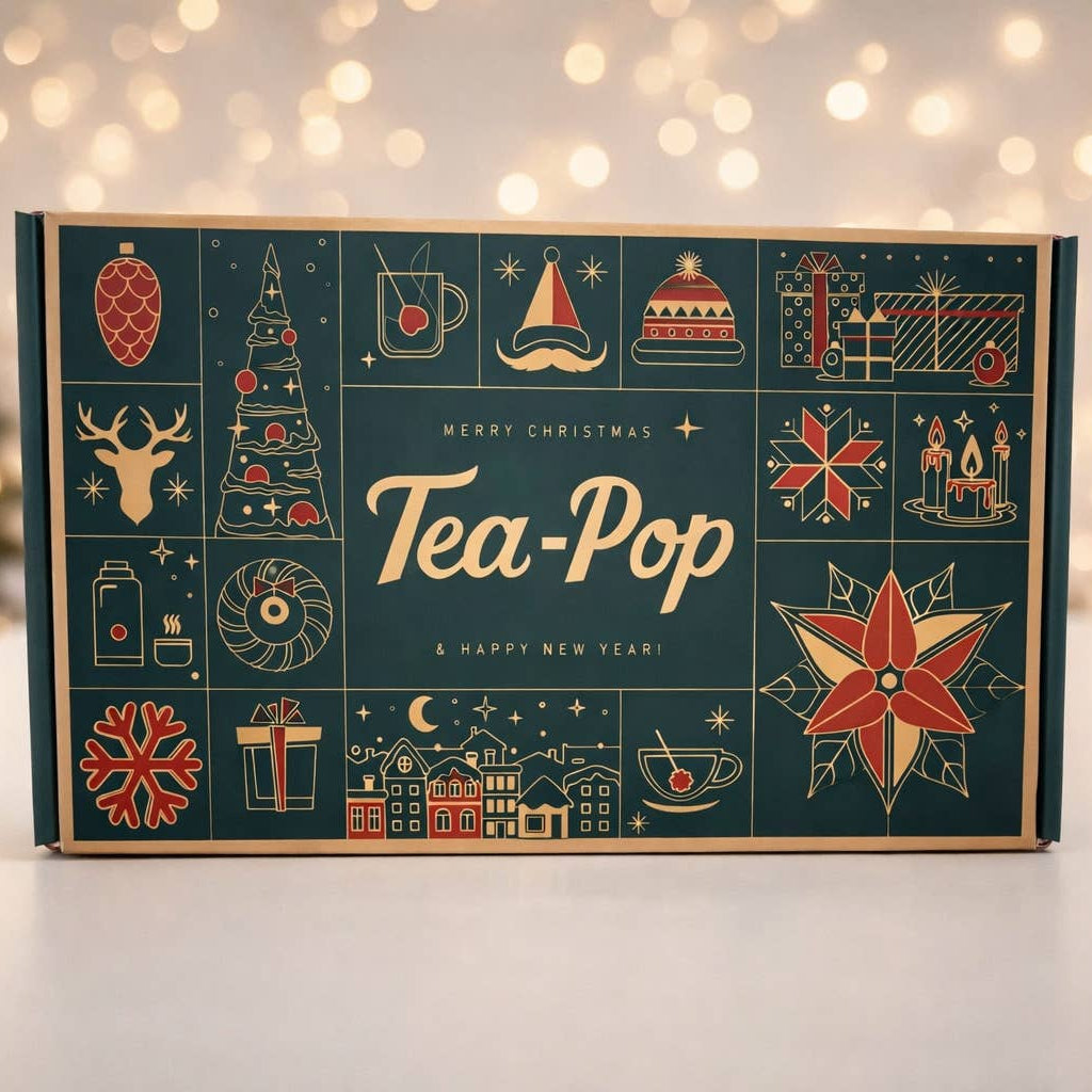 Scatola regalo Collezione Tea-Pop Feste di Natale