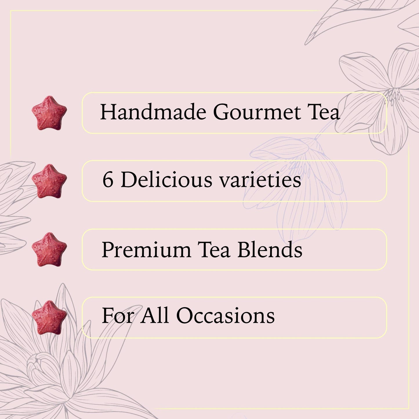 Set regalo Tea-Pop in elegante scatola con 18 deliziosi Tea-Pop