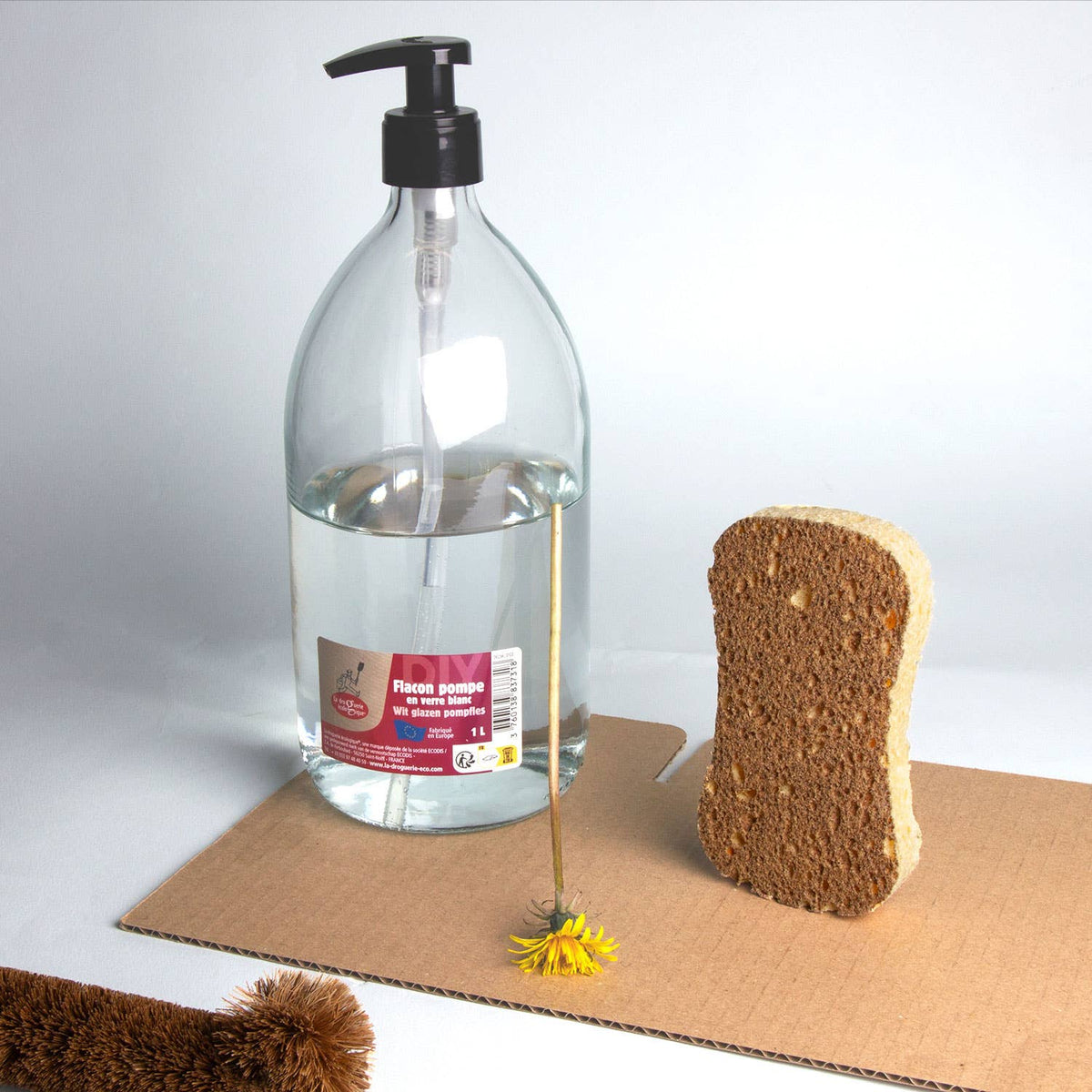 Spugne grattanti con gusci di frutta - Set 2 pz