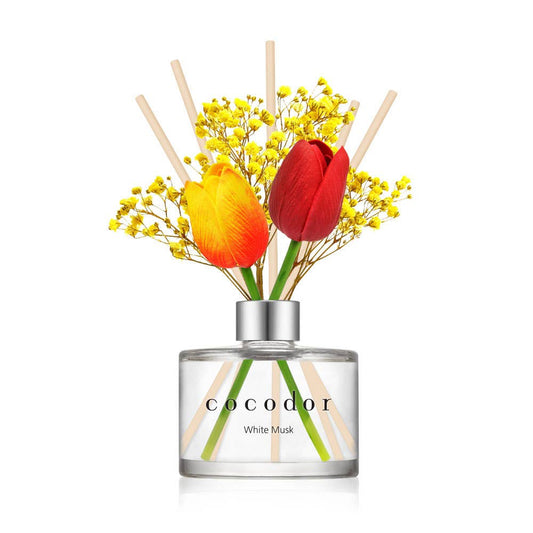 Diffusore Tulipano 200ml - Muschio Bianco