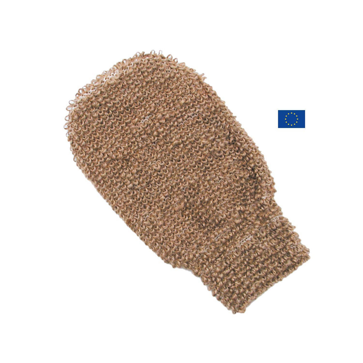 Guanto esfoliante in Juta e Cotone