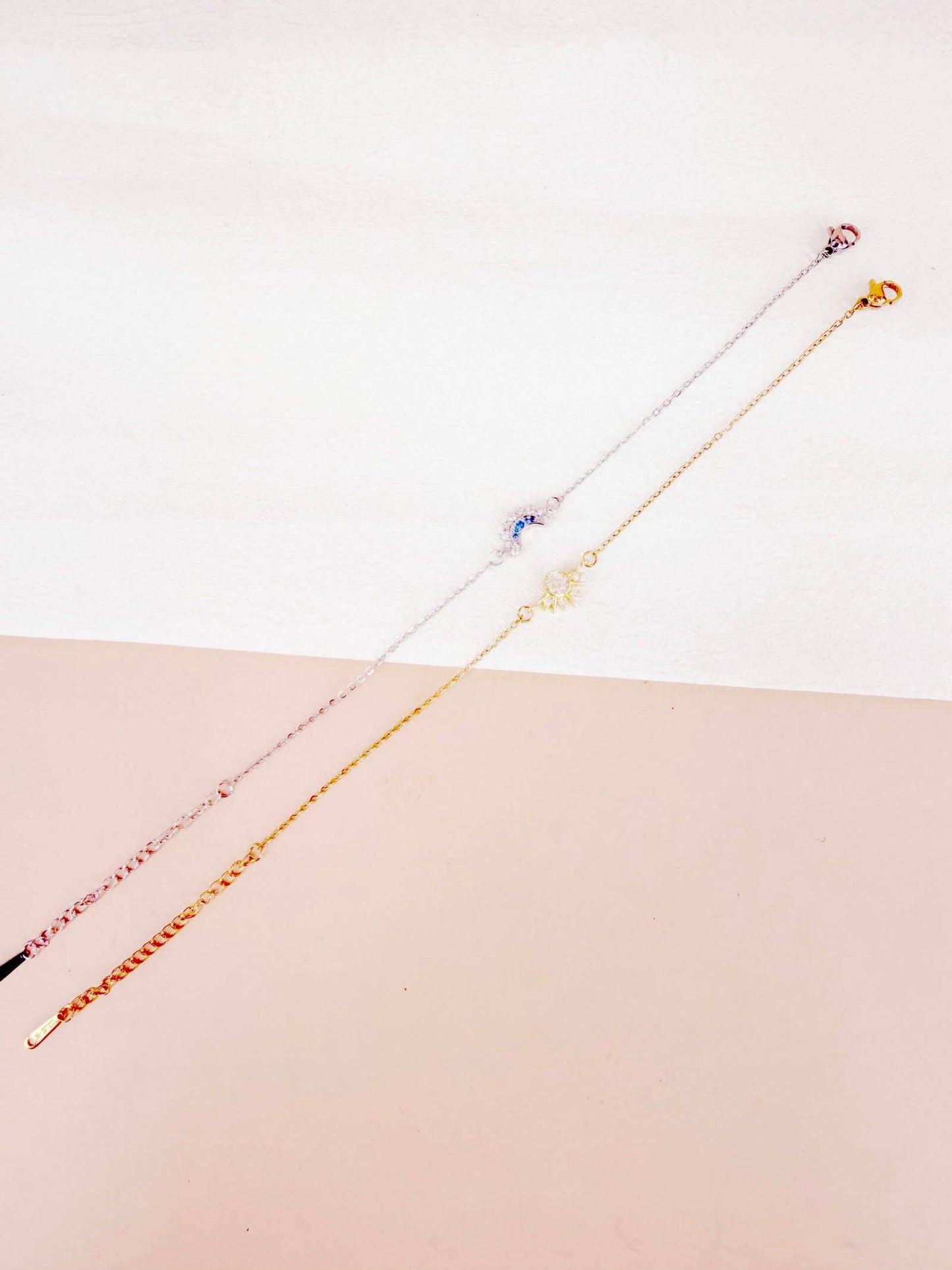 Doppio bracciale amicizia per coppia Afrodite