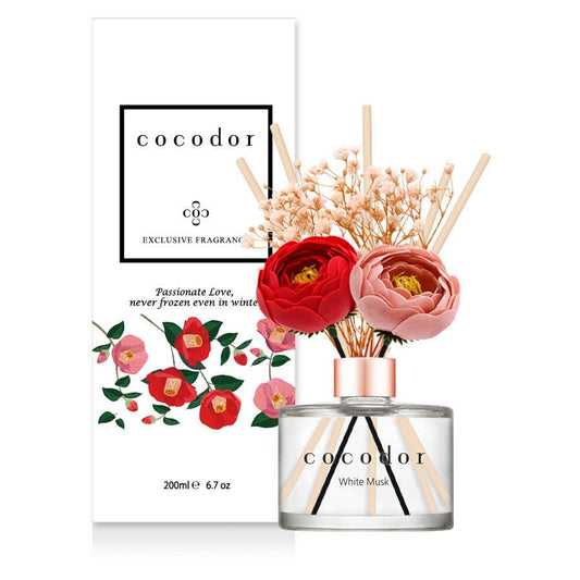 Diffusore Camelia 200ml - Muschio Bianco