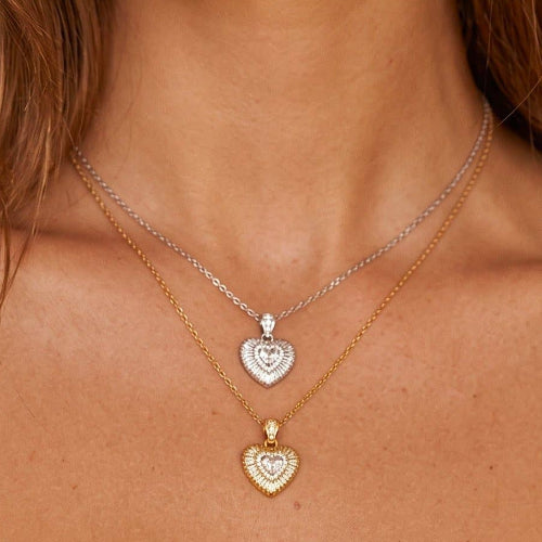 Collana con ciondolo a cuore Erato