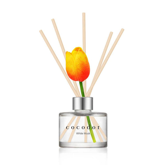 Diffusore Tulipano 120ml - Muschio Bianco