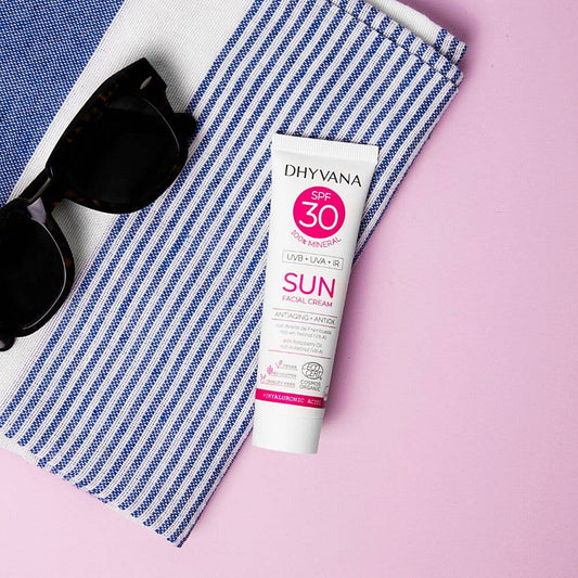 SPF30 SUN, crema solare 100% minerale