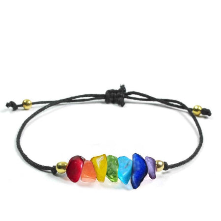 Braccialetto con pietre preziose Chakra