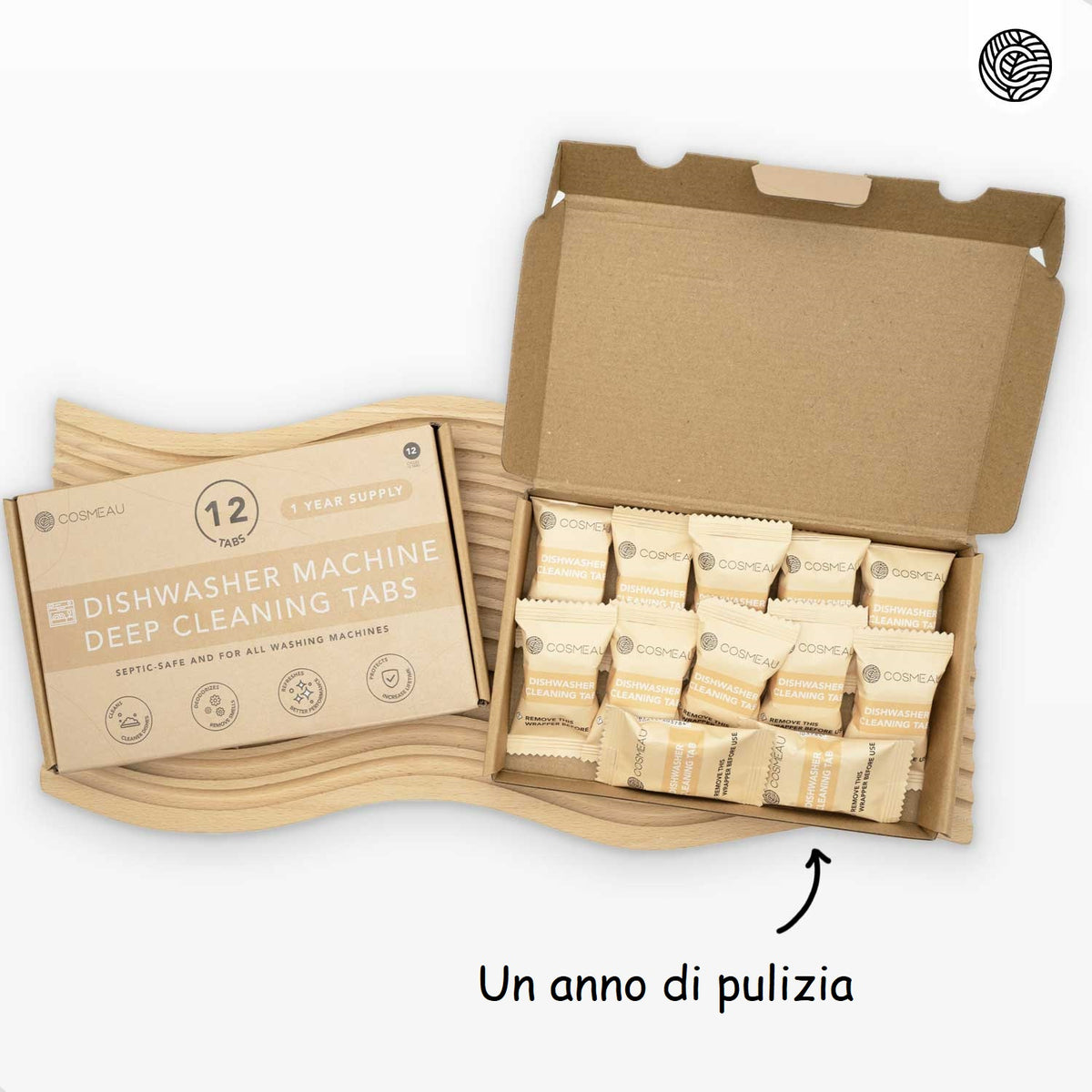 Compresse per la Pulizia Profonda della Lavastoviglie