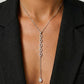 Collana Y Joyce - strass argentati