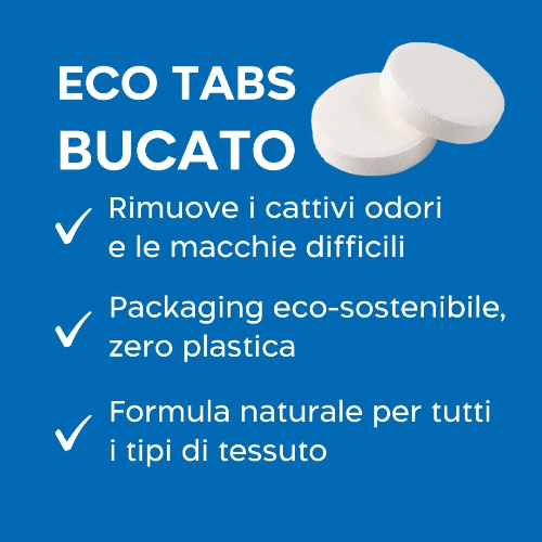 Detersivo Bucato Bio tabs