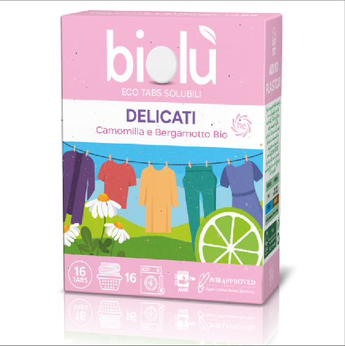 Detersivo Bucato Delicati Bio tabs