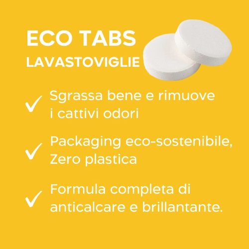 Detersivo Lavastoviglie Bio 5in1 tabs